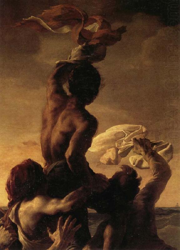 Theodore Gericault Details of The Raft of the Medusa china oil painting image